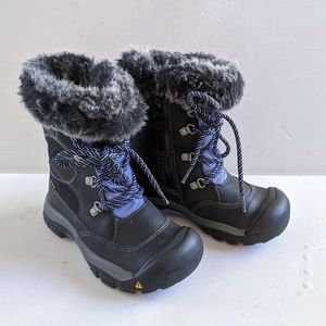 Keen Kelsey Waterproof Snow Winter Boot Girl's 13